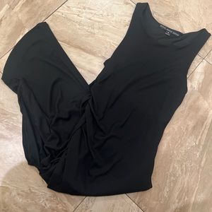 Black Basic Maxi Dress